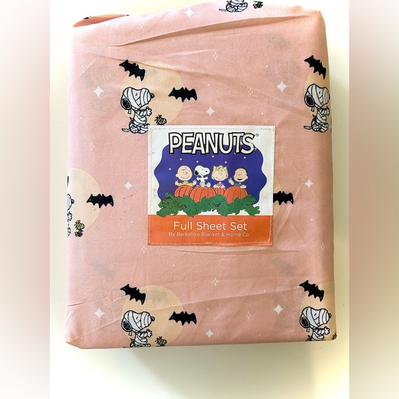 Peanuts Snoopy Halloween Mummy Sheet Set - Full - Picture 1 of 6